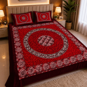 100% কটন ডিজিটাল প্রিন্টেড বেডশিট
