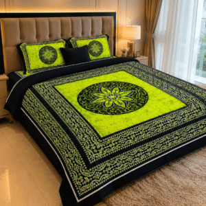100% কটন ডিজিটাল প্রিন্টেড বেডশিট